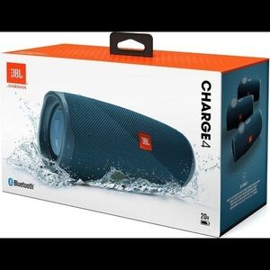 JBL Charge 4 Bluetooth Wireless Speaker-Blue
